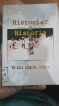 HISTORIAR A HISTORIA