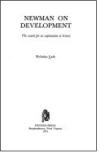 Image of Newman On Development: The search for an explanation in History