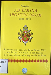Image of Visitas AD LIMINA APOSTOLORUM 2009-2010