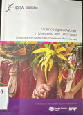 Violence against Women in Melanesia and Timor-Leste