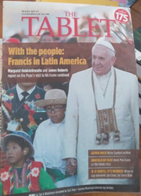 Image of THE TABLET WITH THE PEOPLE FRANCIS IN LATIN AMERICA